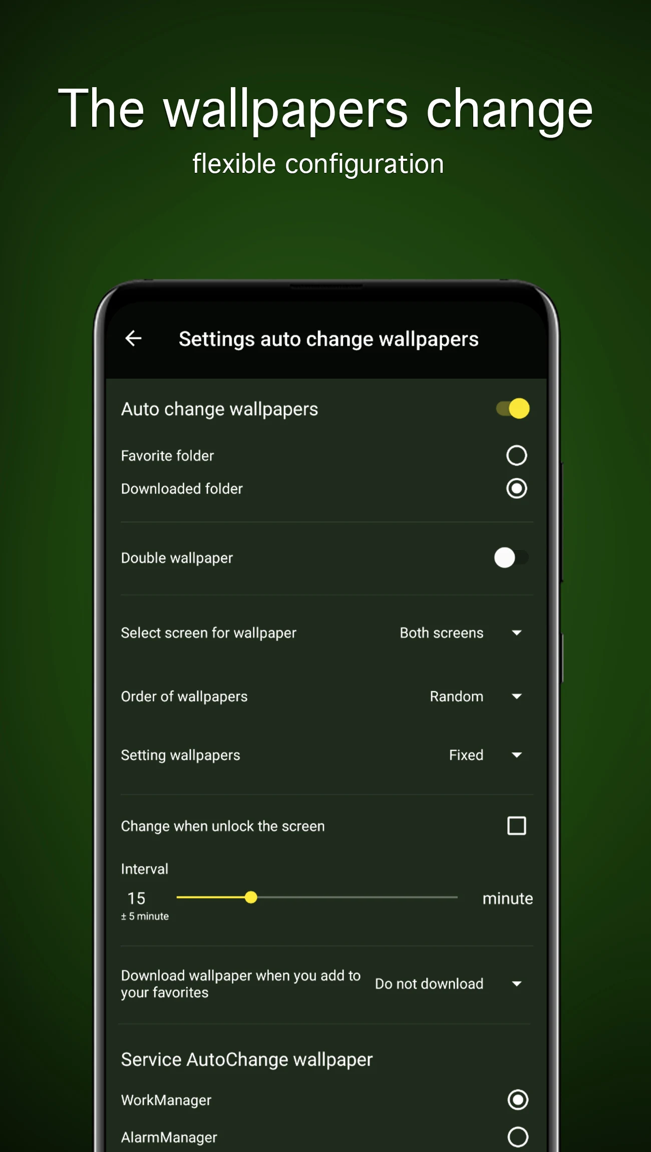Green Wallpapers 4K screenshot